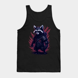 Ninja Raccoon Tank Top